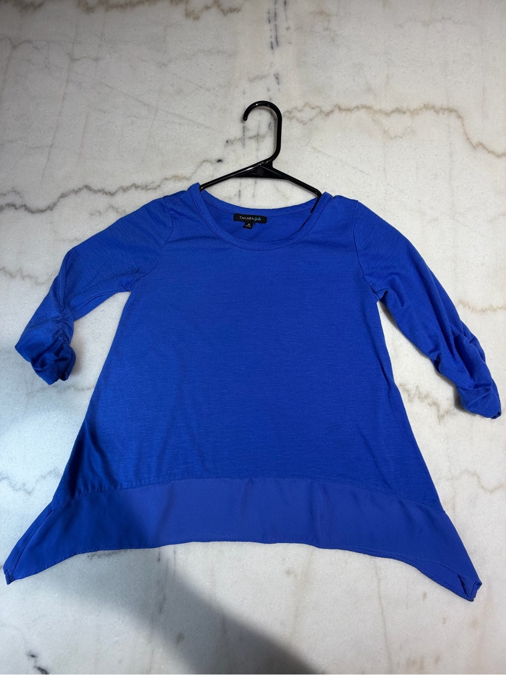 Takara Cobalt Blue Girls Tunic Top